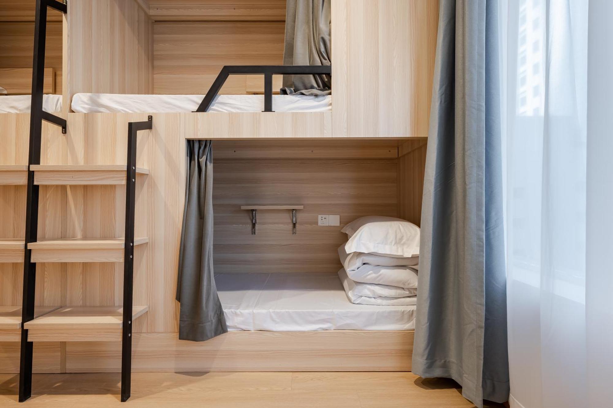 Dayin International Youth Hostel -Near People'S Square & Old Town -Social Area -Bar -Cafe -Gym -Free Laundry Luggage Storage -24H Front Desk -English Service Thượng Hải Ngoại thất bức ảnh